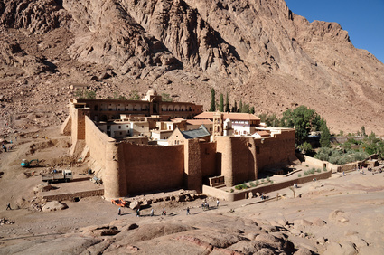 Das Katharinenkloster in der Nähe von Sharm el Sheikh